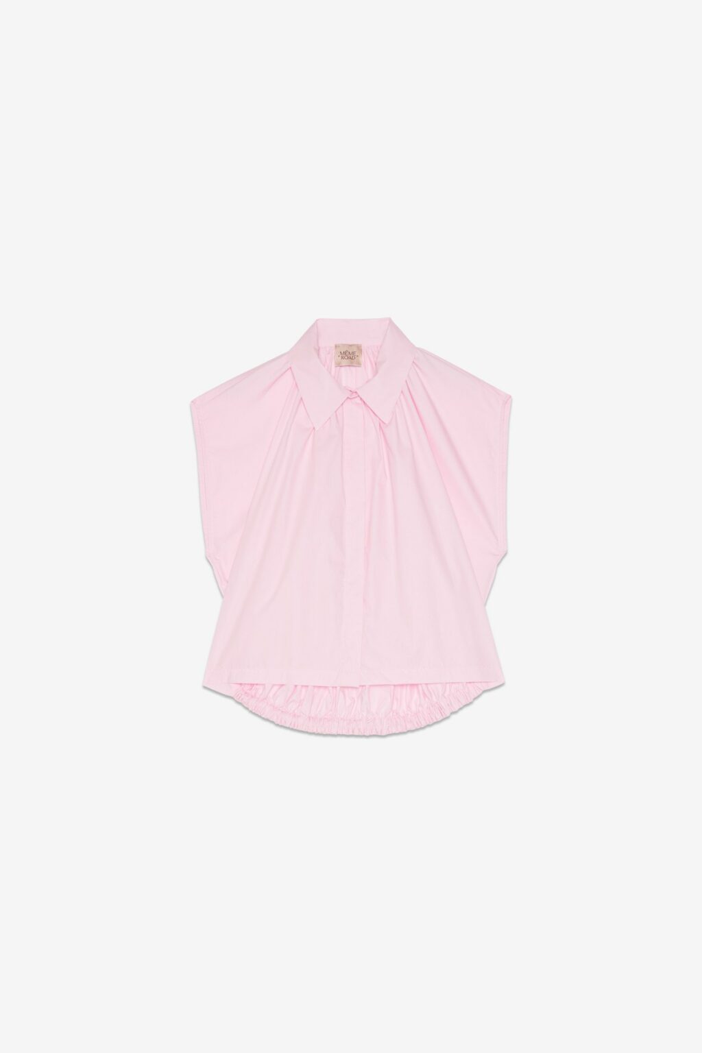 m5458c chemise manches courtes rose memeroad