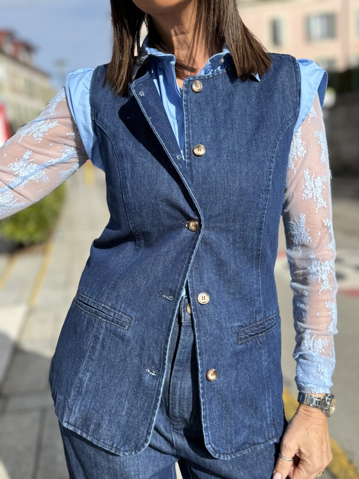 vallon gilet jean medium blue grace et mila4