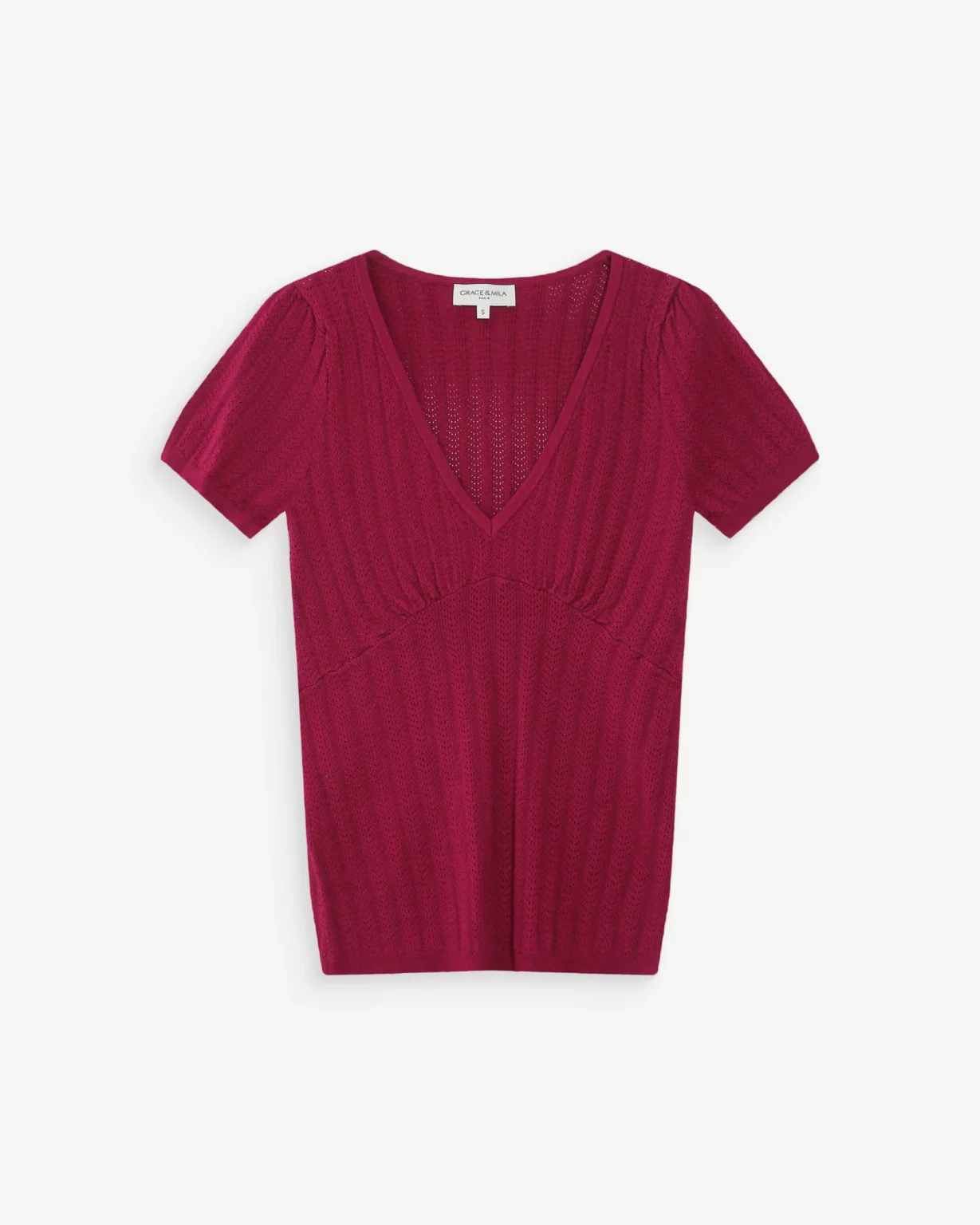 veylor top pivoine manches courtes grace et mila1