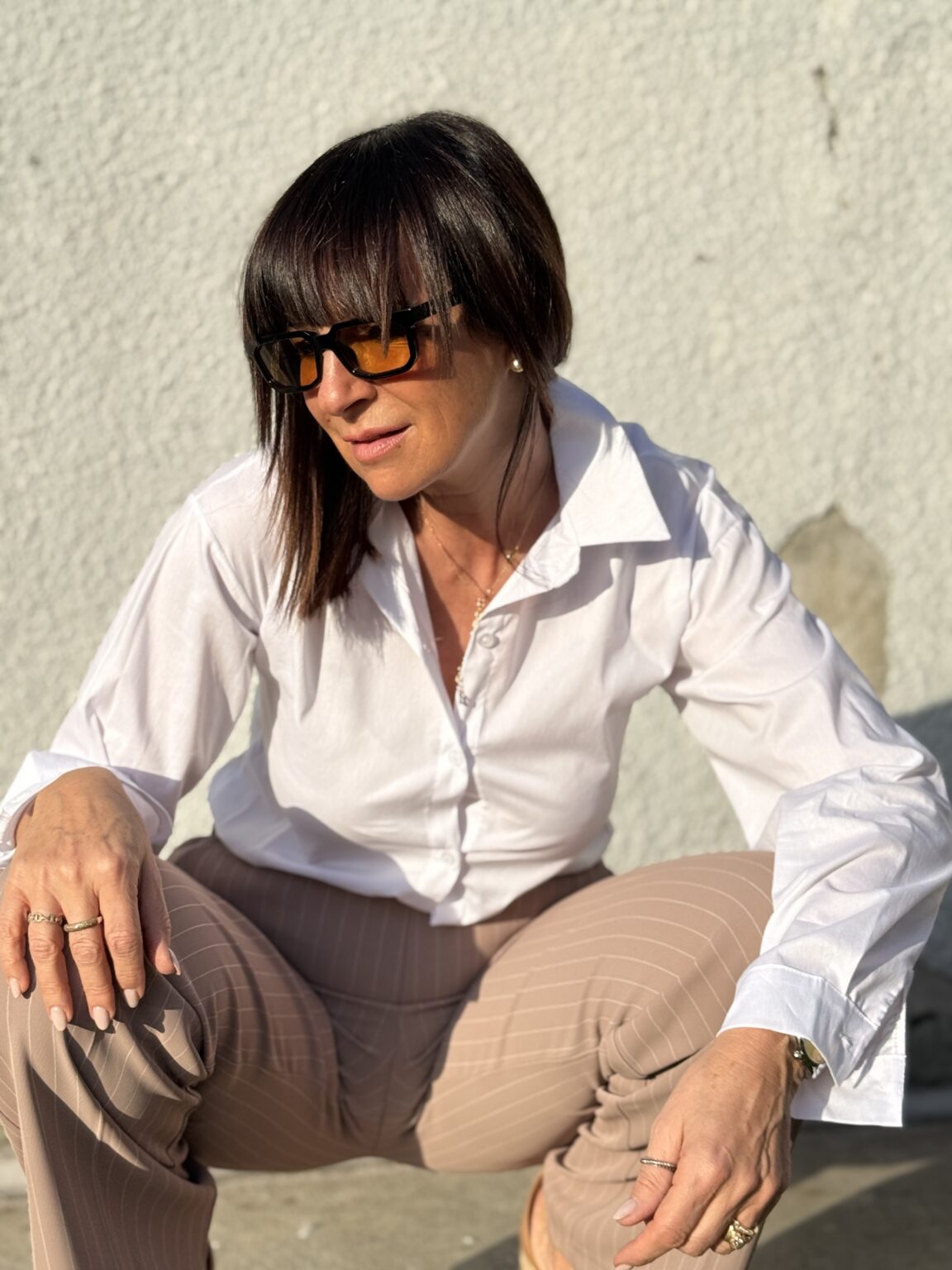 chemise fluide blanche muchmoney