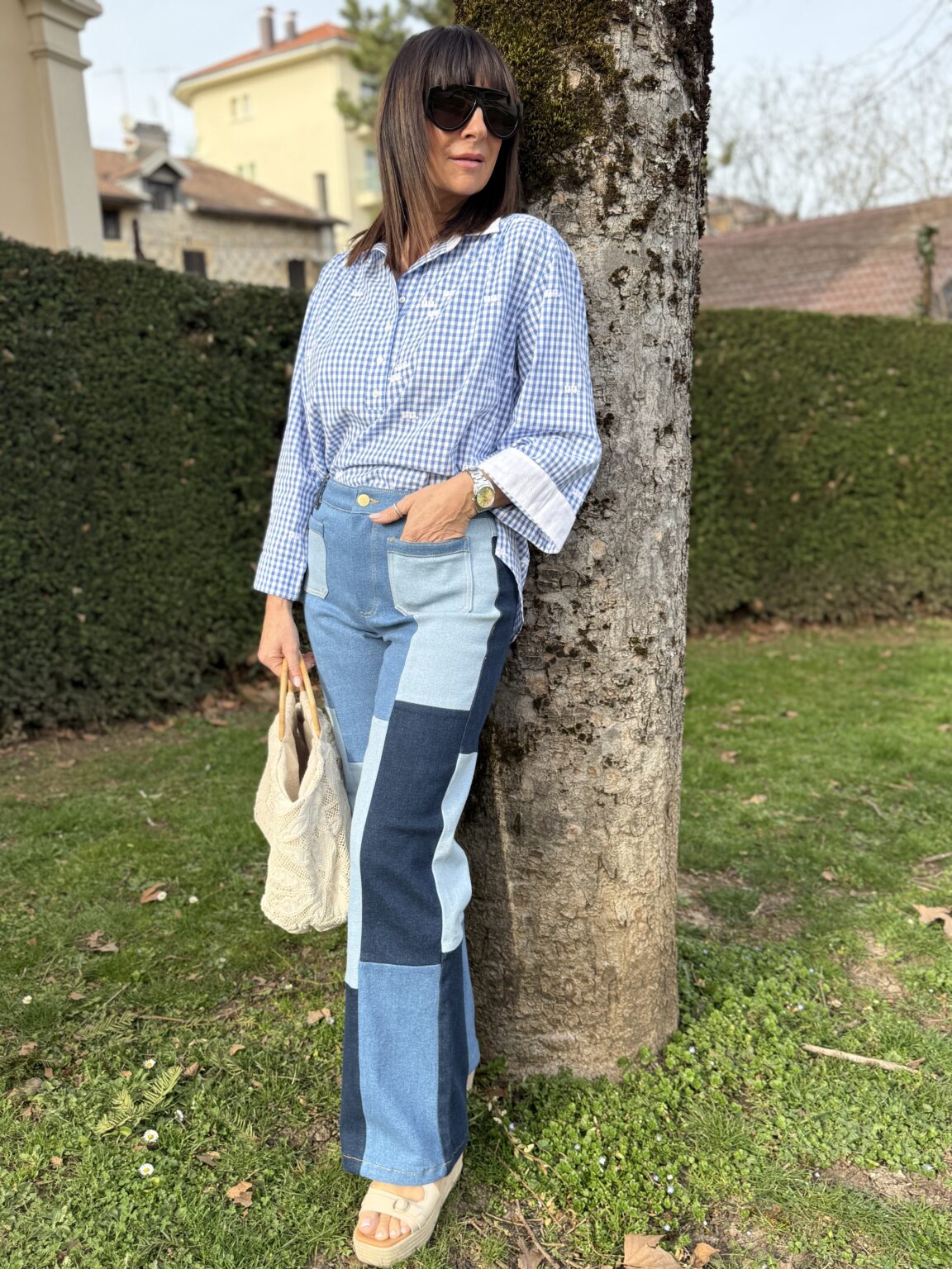 comme un souffle de la riviera dans un jardin d'aujourd'hui...