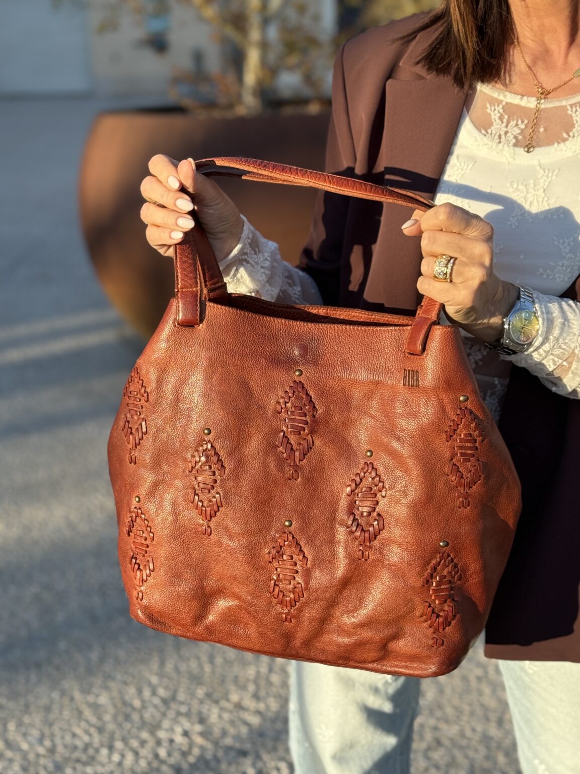 sac bandoulière camel eagle biba