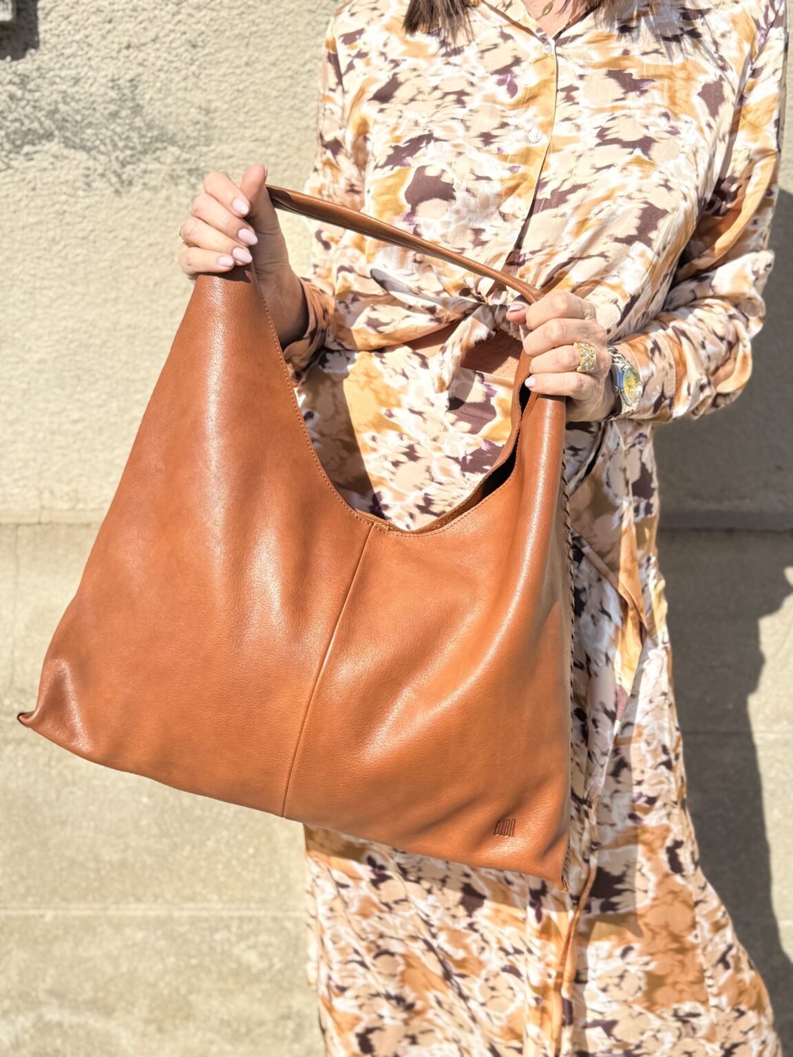 sac bandoulière camel stockton biba