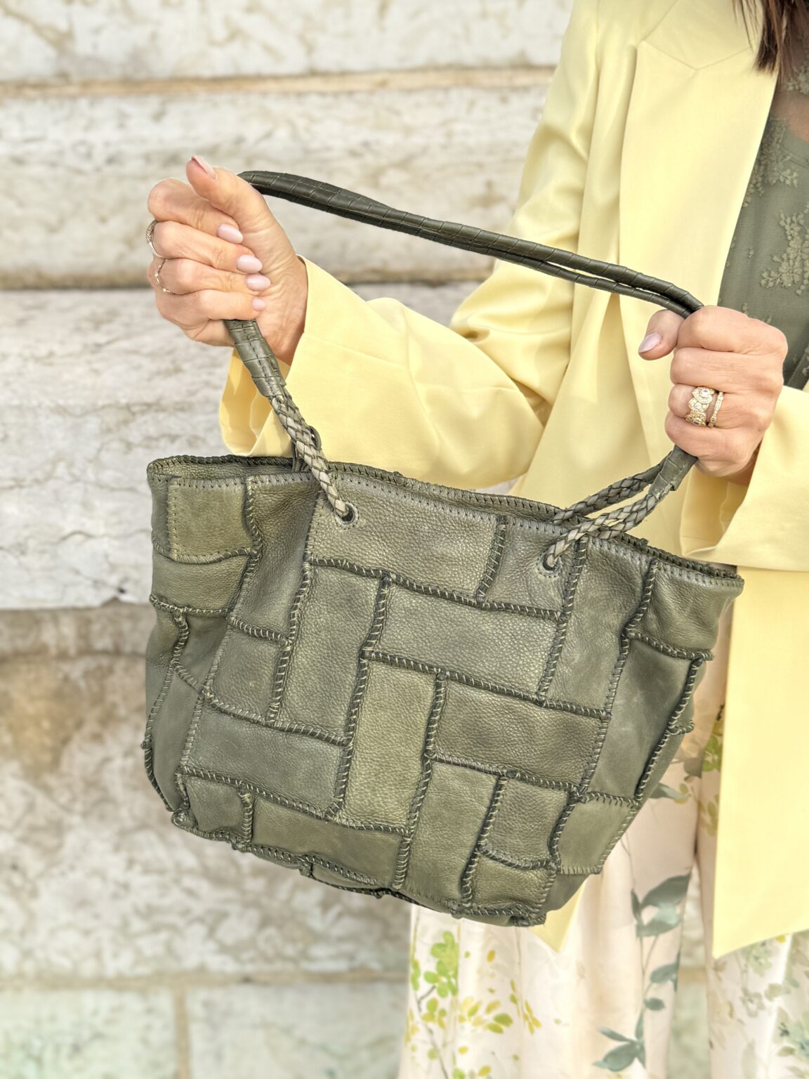 sac bandoulière en cuir oley biba