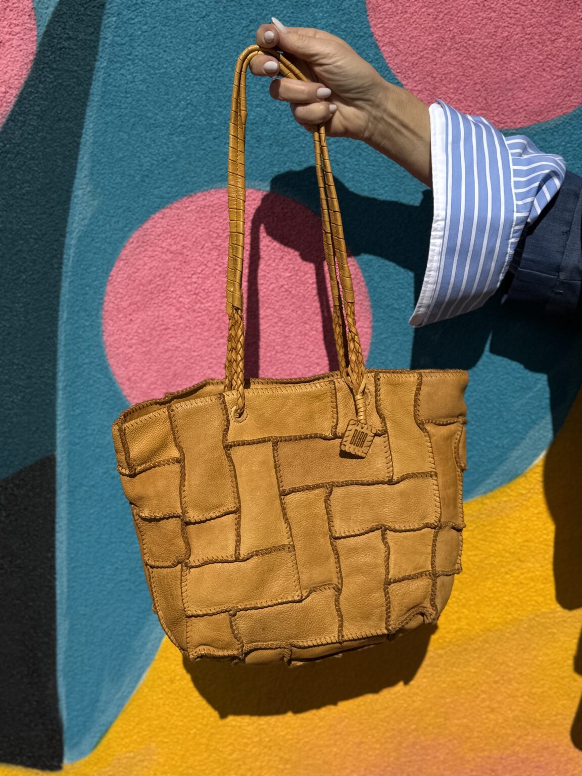 sac bandoulière en cuir oley biba