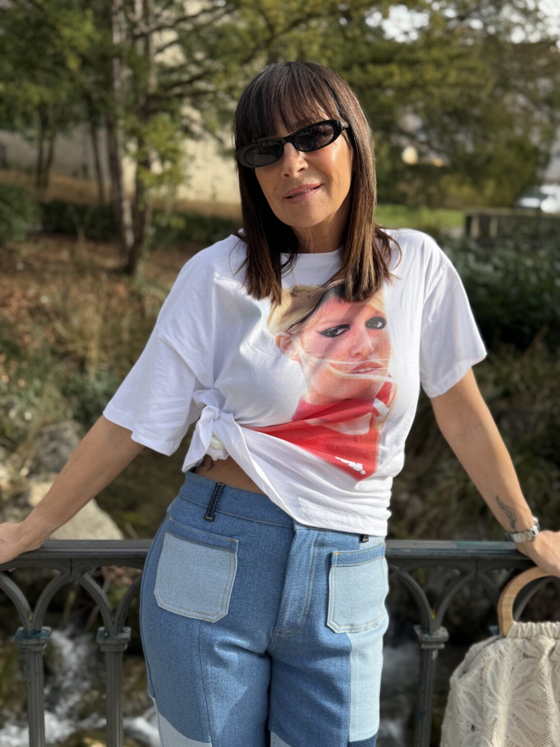 t shirt imprimé iconique bb