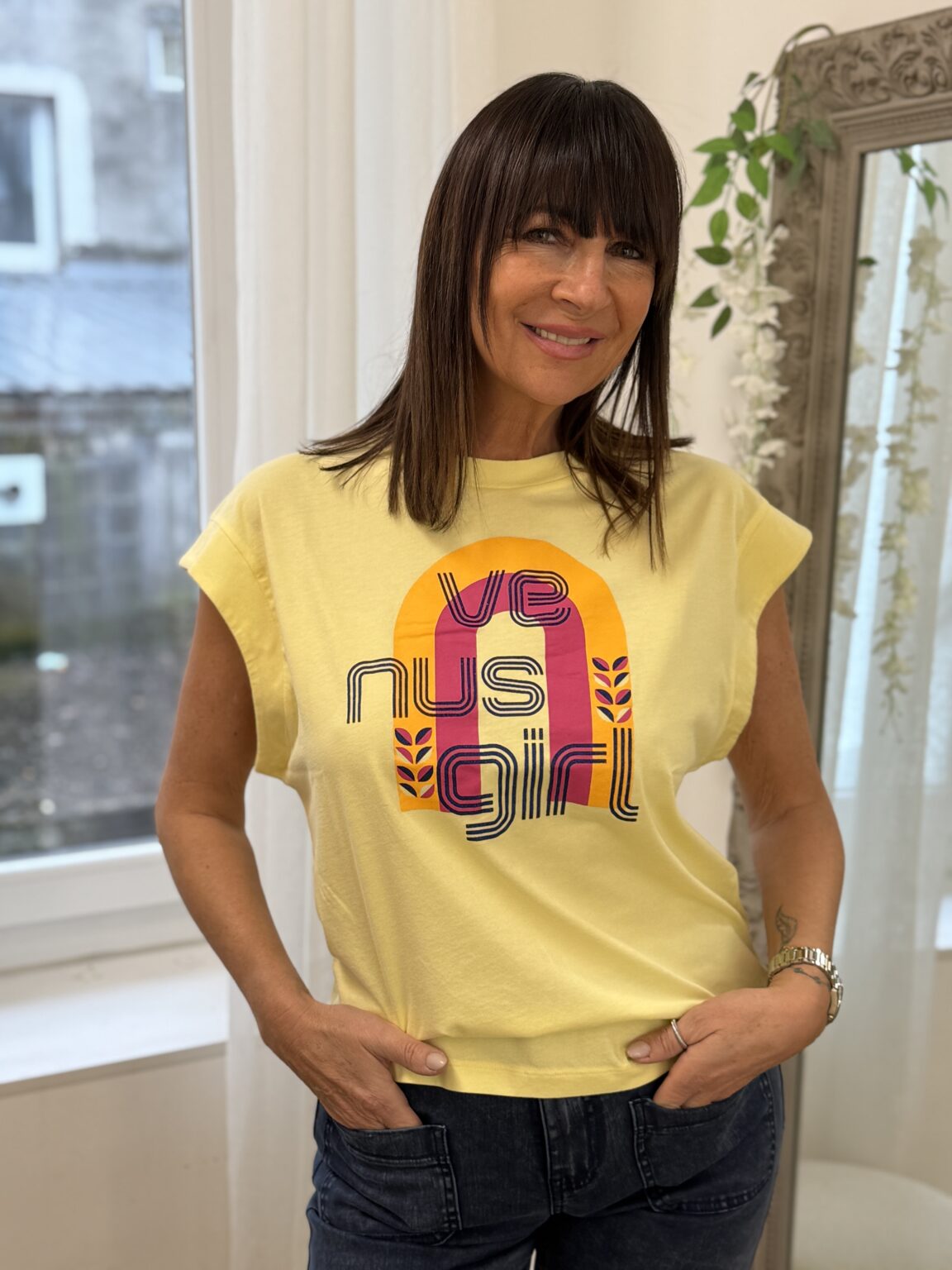 t shirt limonade imprimé "venus girl"