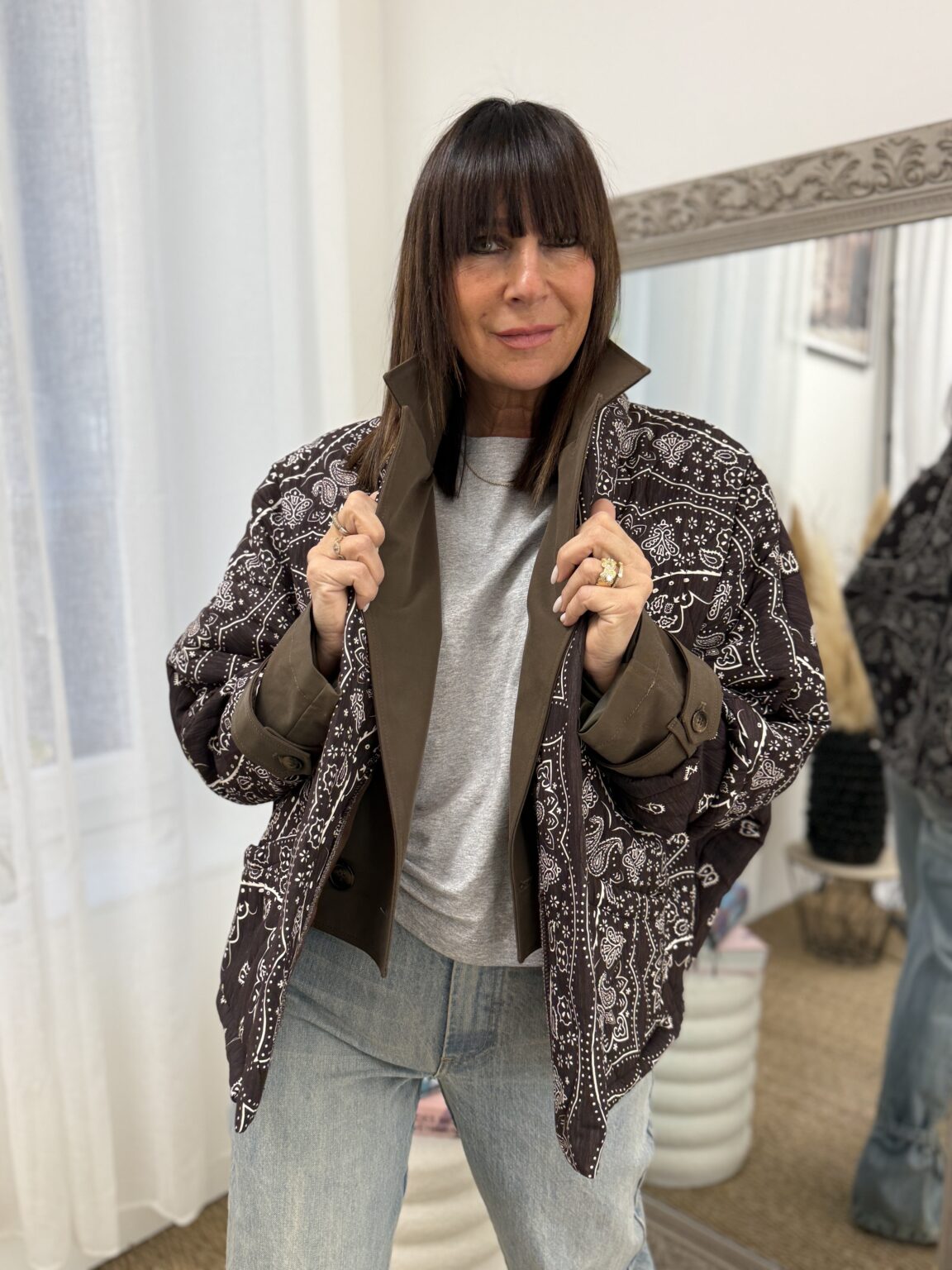 veste bandana marron aokyanos