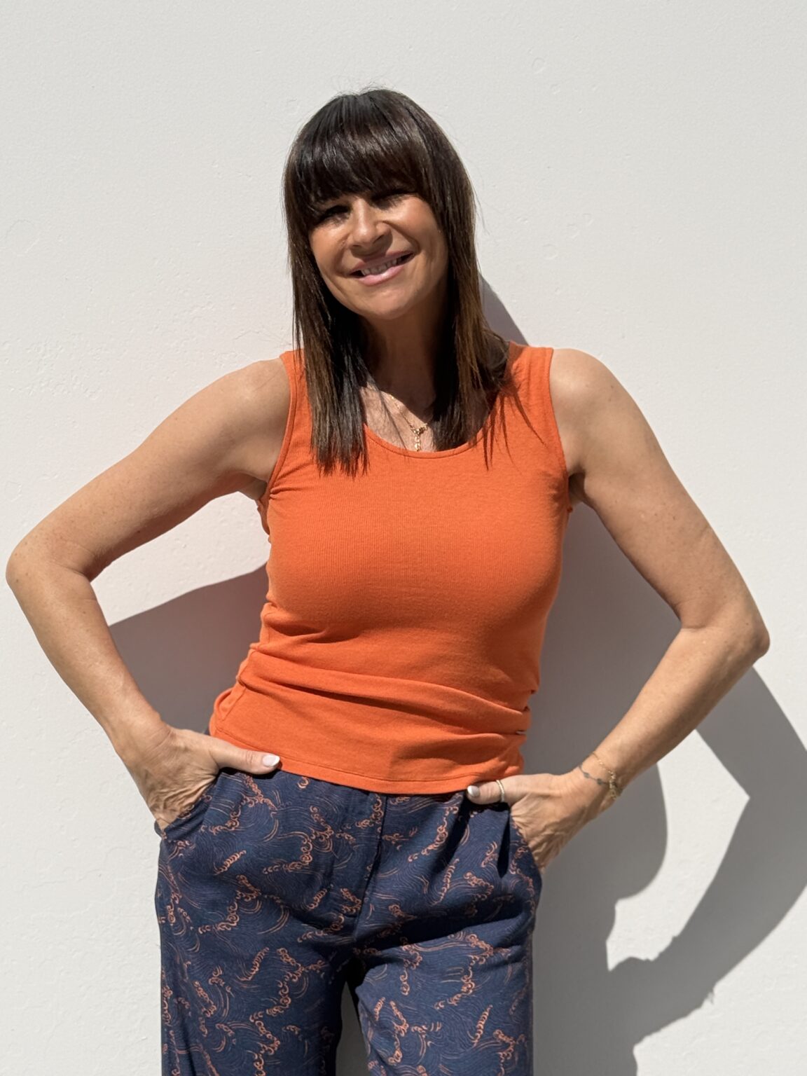 débardeur orange nice things