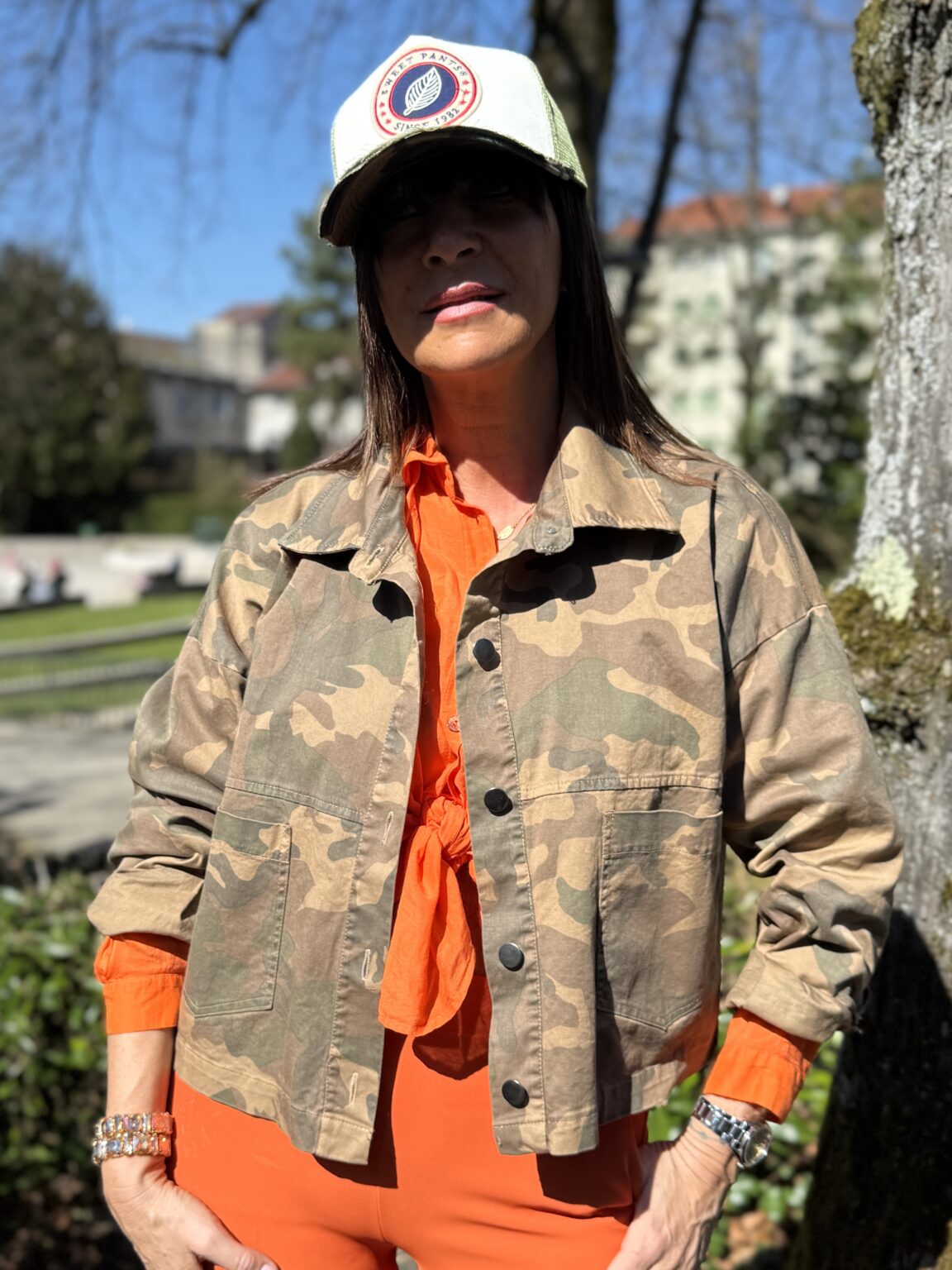 kxgi2139 veste courte camouflage esprit militaire kikisix