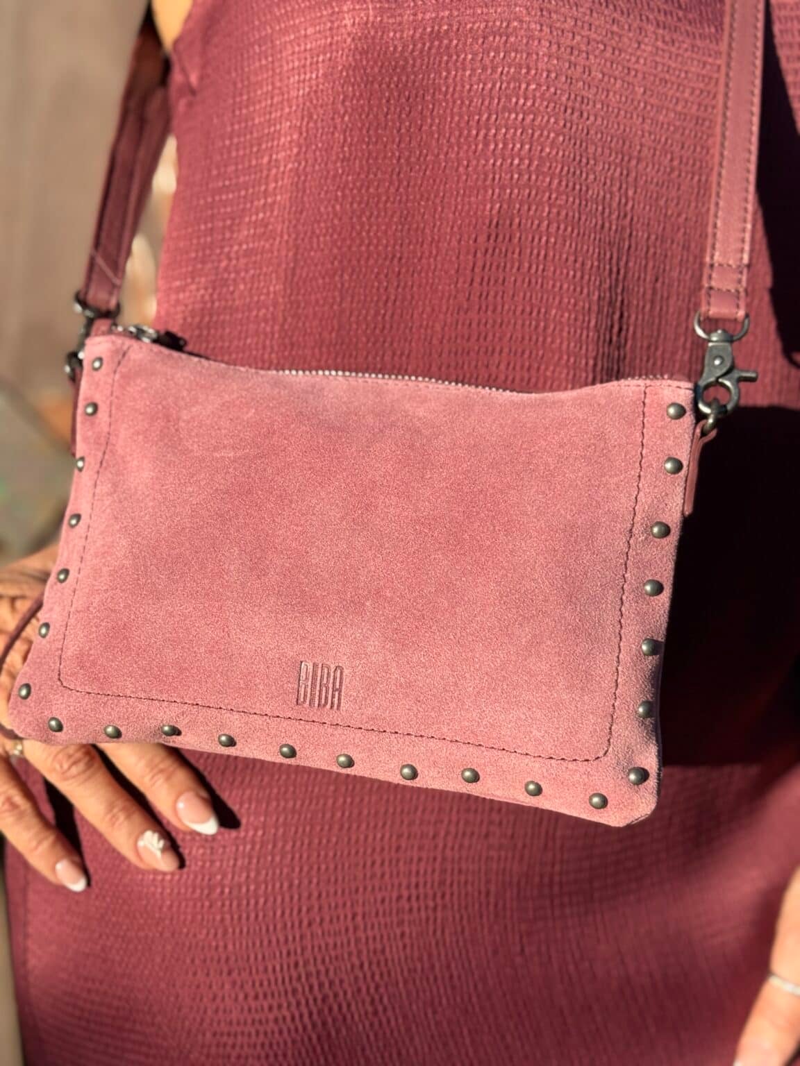 sac bandoulière en cuir perry biba