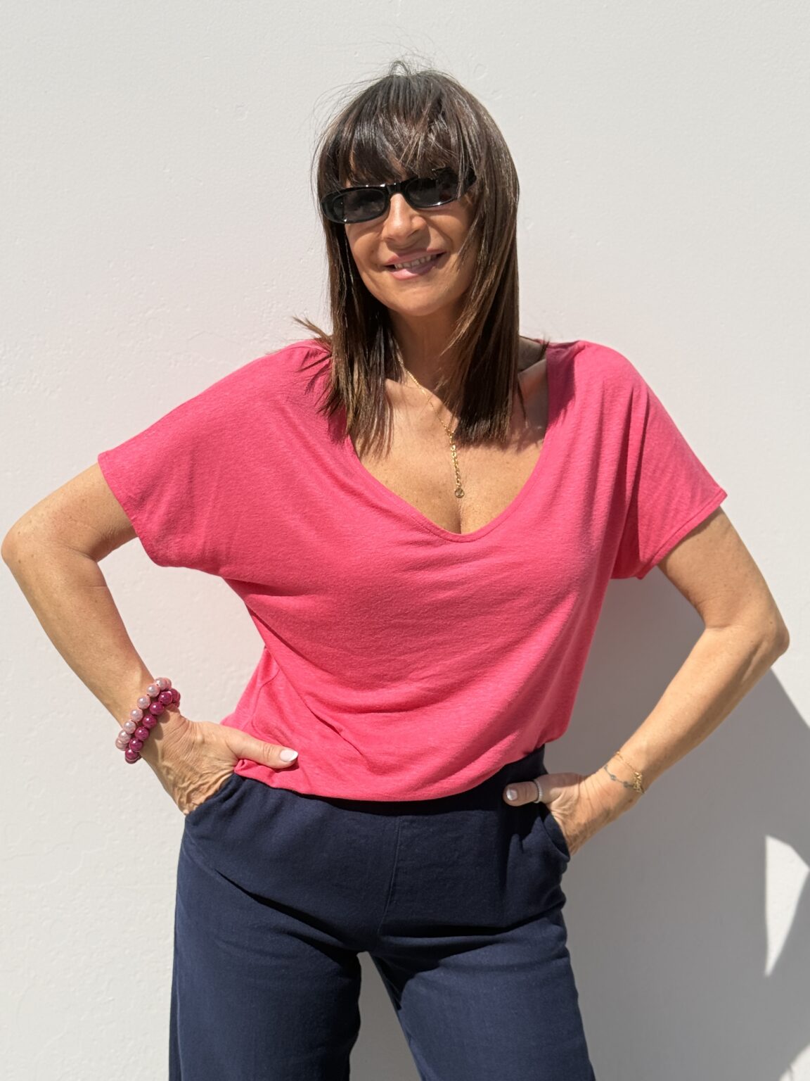 t shirt réversible écru nice things