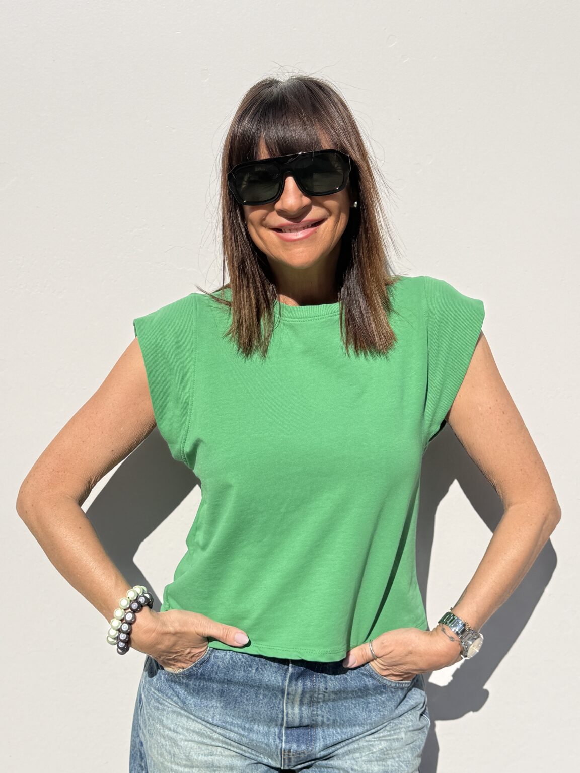 top rose sans manches marie ile de rÉ amb