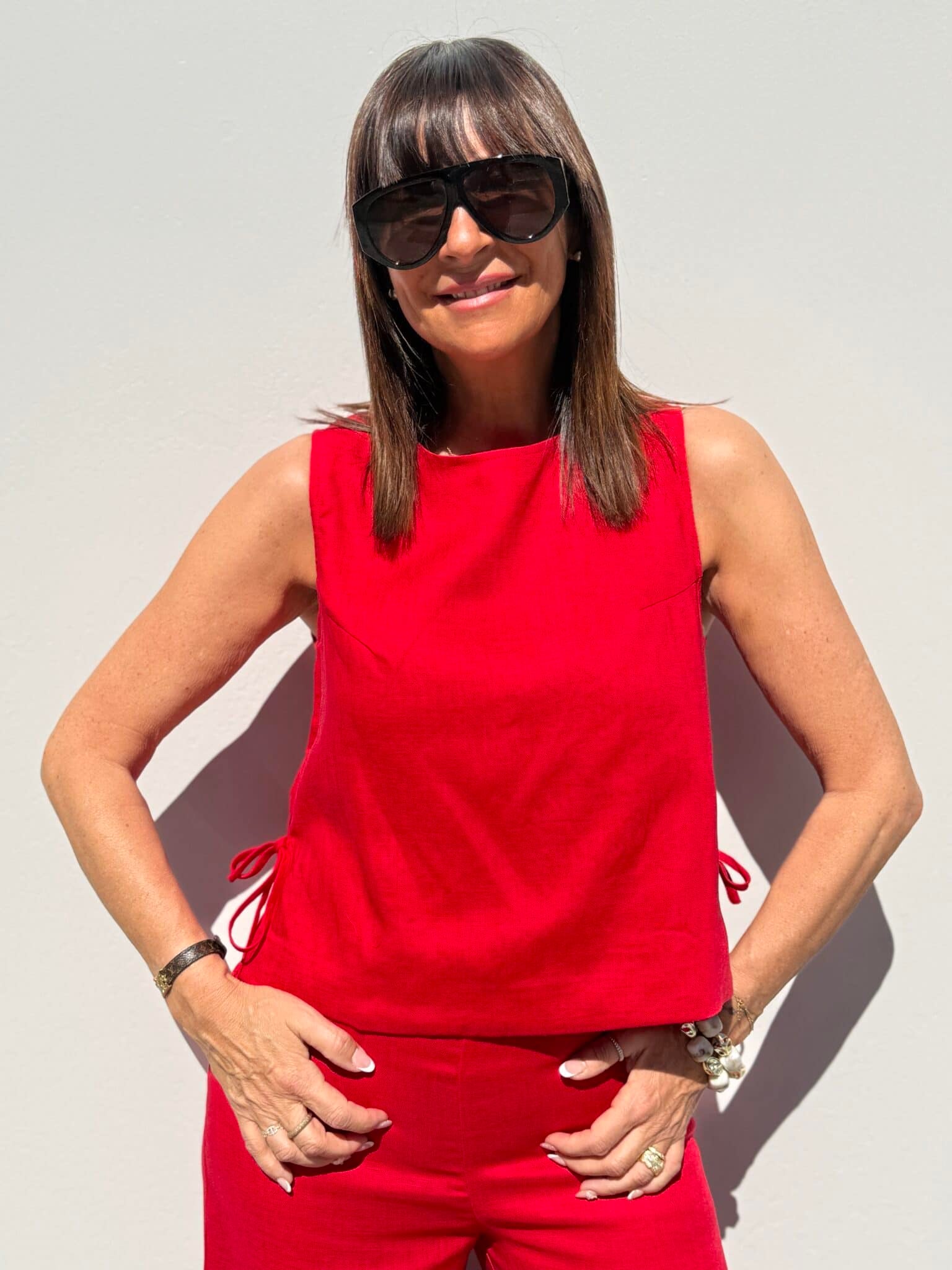 top rouge effet lin grace&mila (amb)