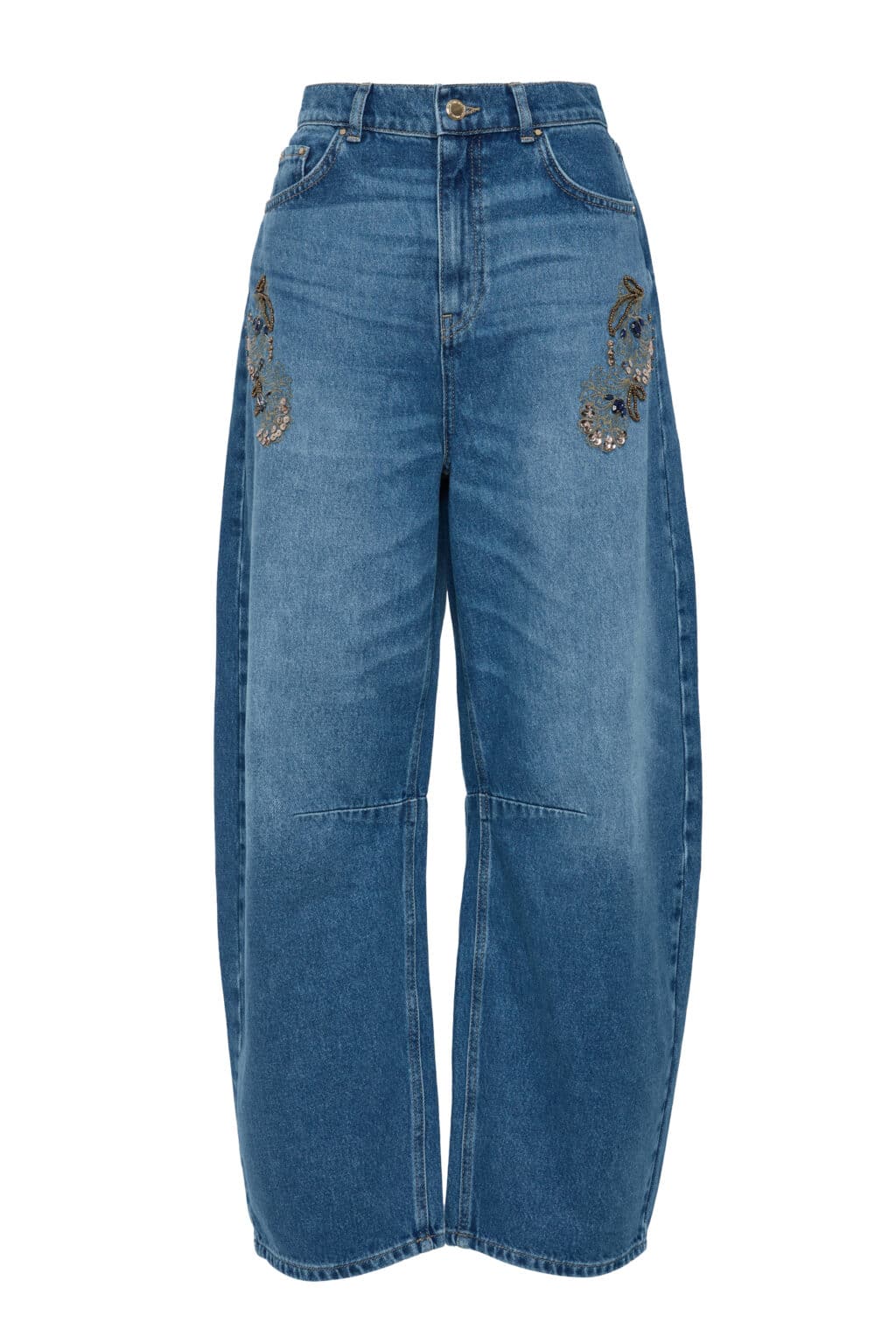 jean bleu coupe ballon bsb (amb)