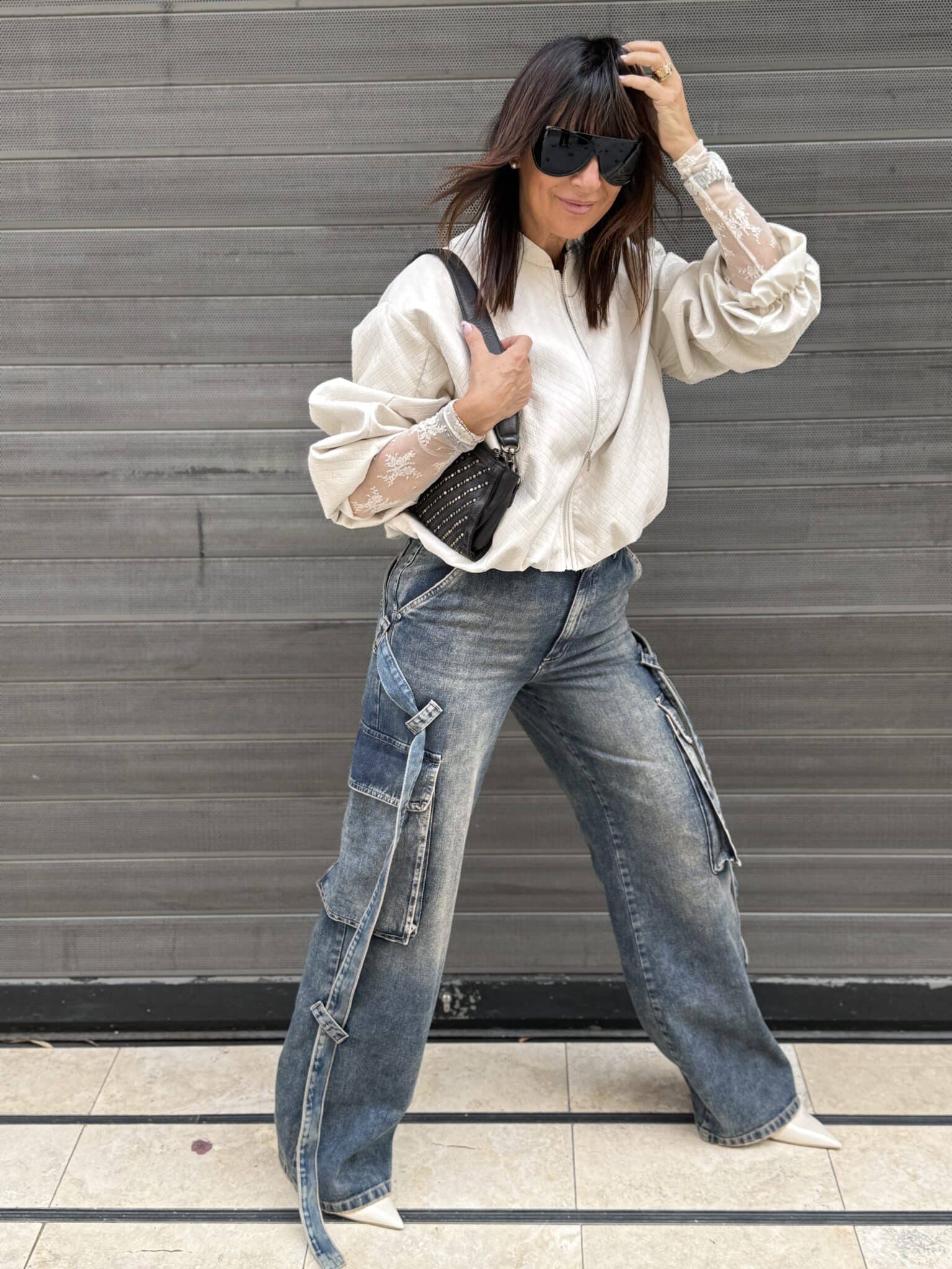 look denim couture