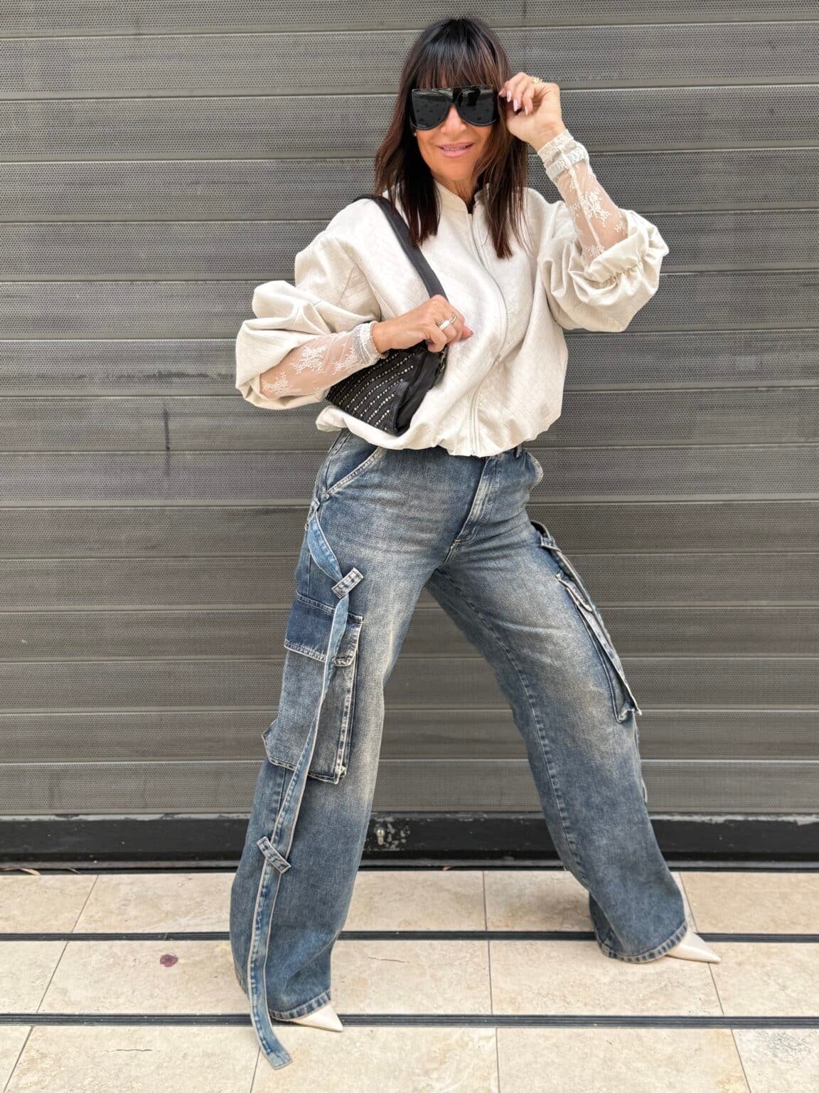 look denim couture