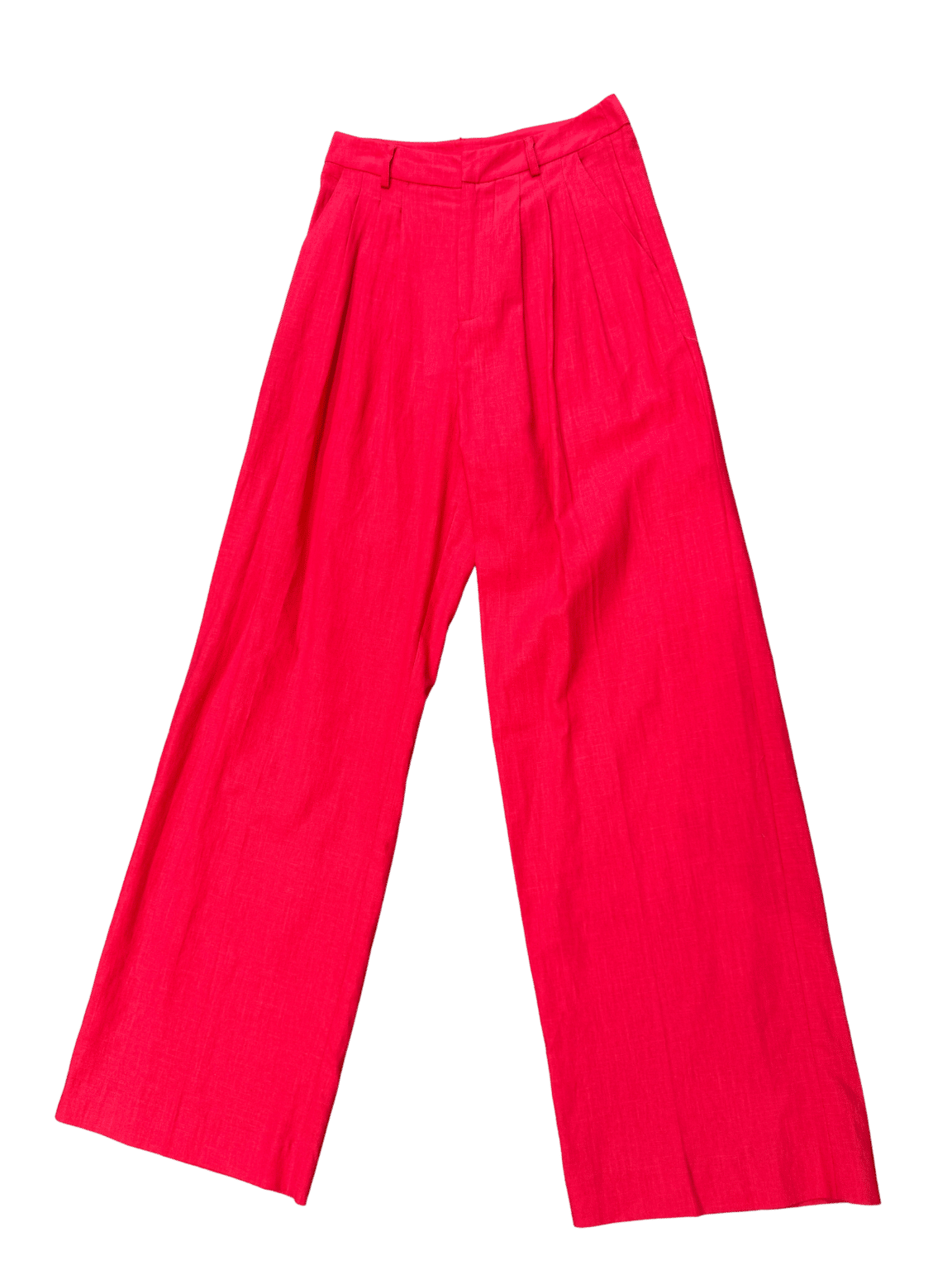 pantalon fluide rouge phil grace et mila