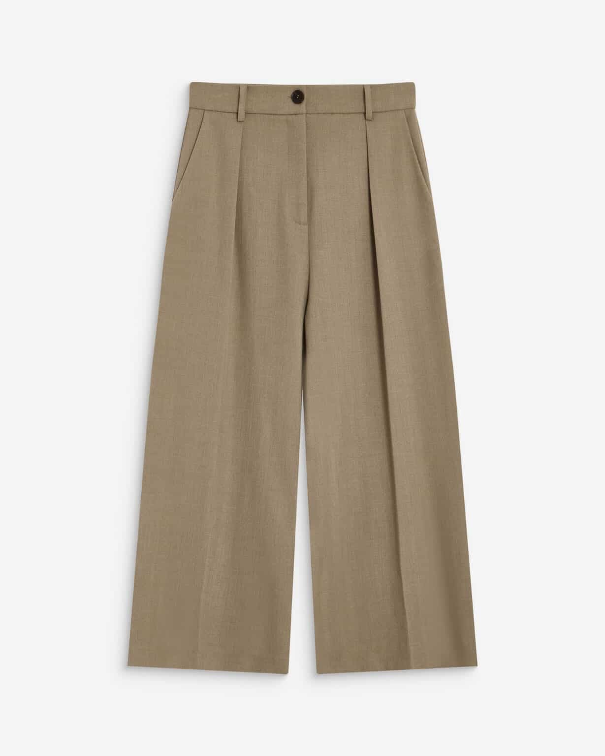 pantalon chevron beige sable grace et mila
