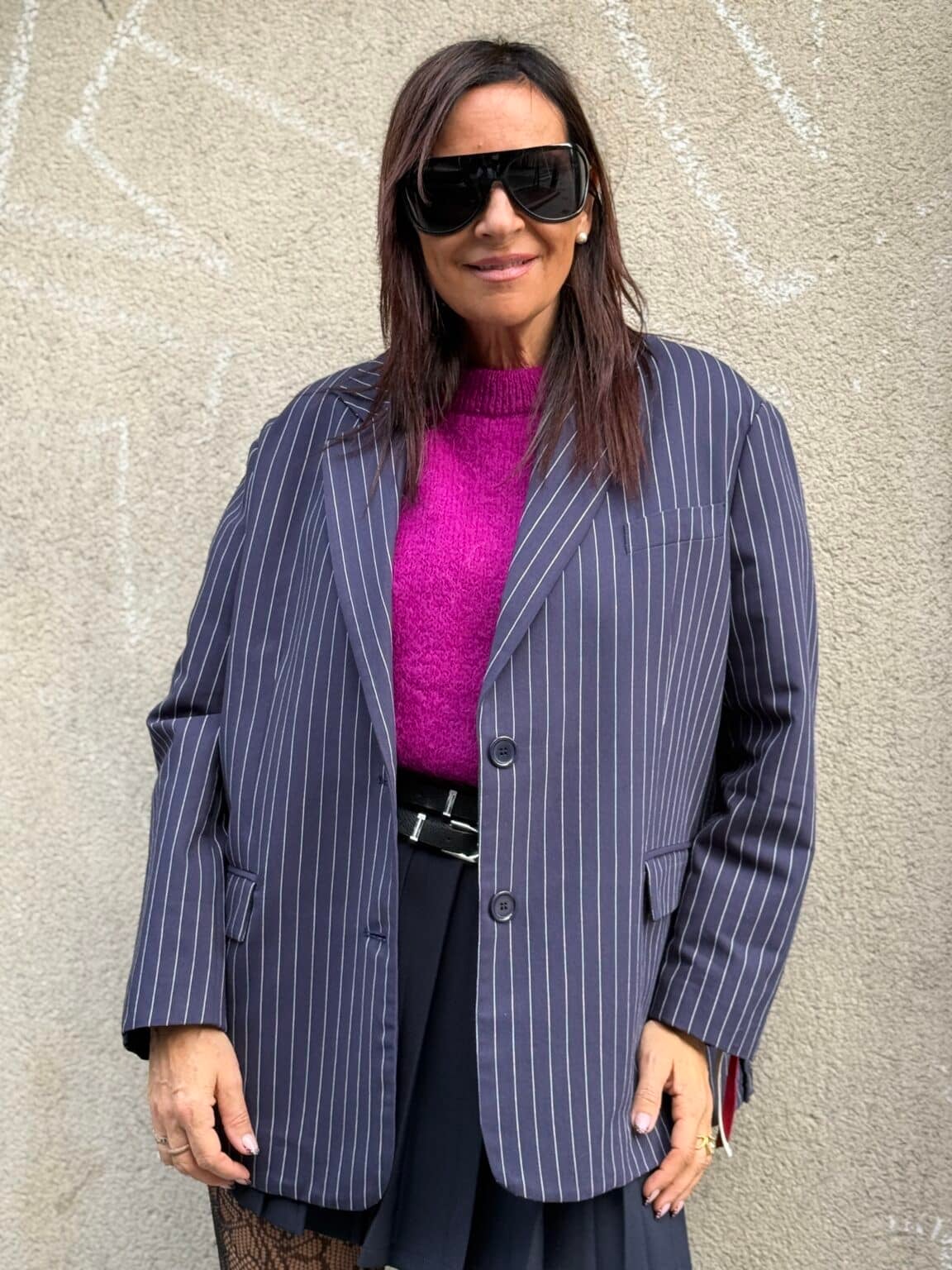 veste blazer rayée marine dixie