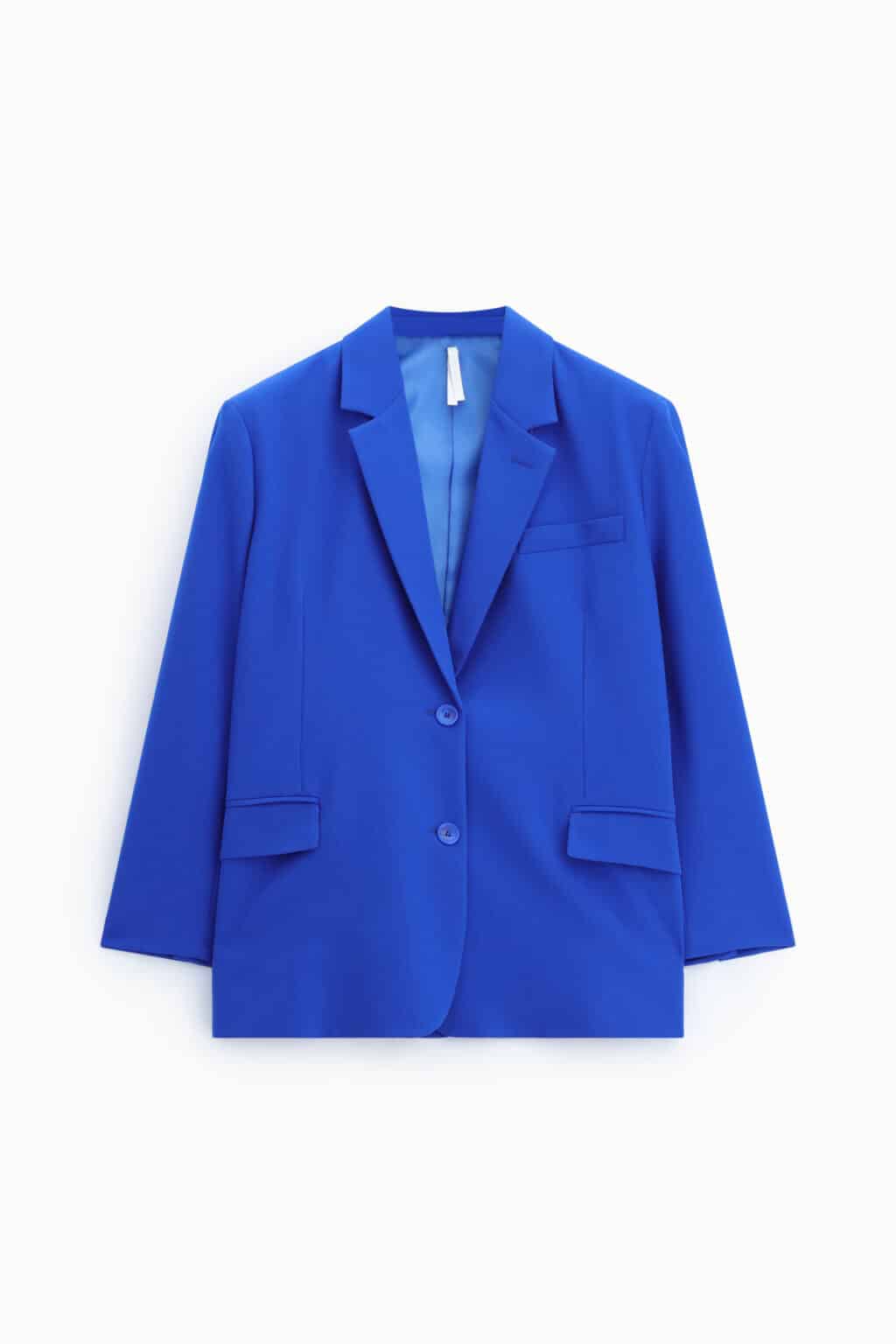 veste blazer oversize bleu électrique imperial