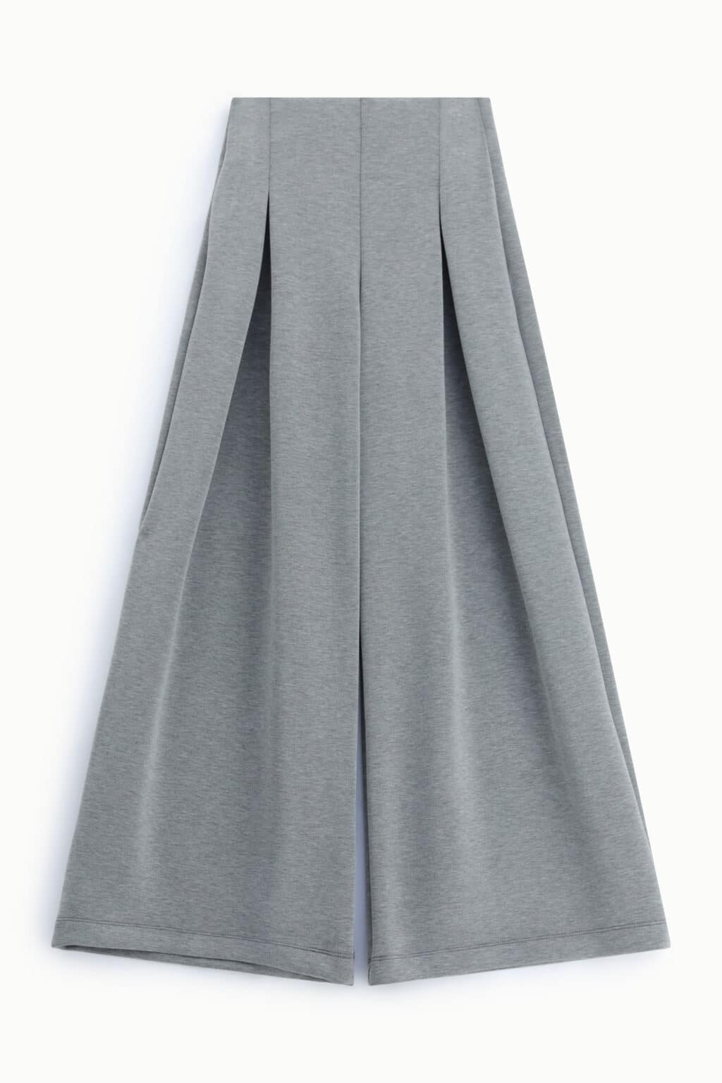 pantalon fluide à pinces kaki imperial
