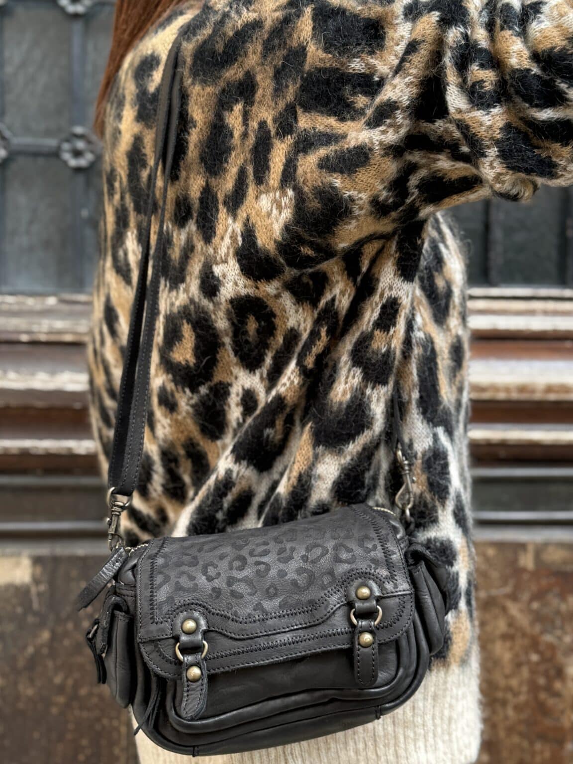 sac bandoulière en cuir biba gardner (ted)
