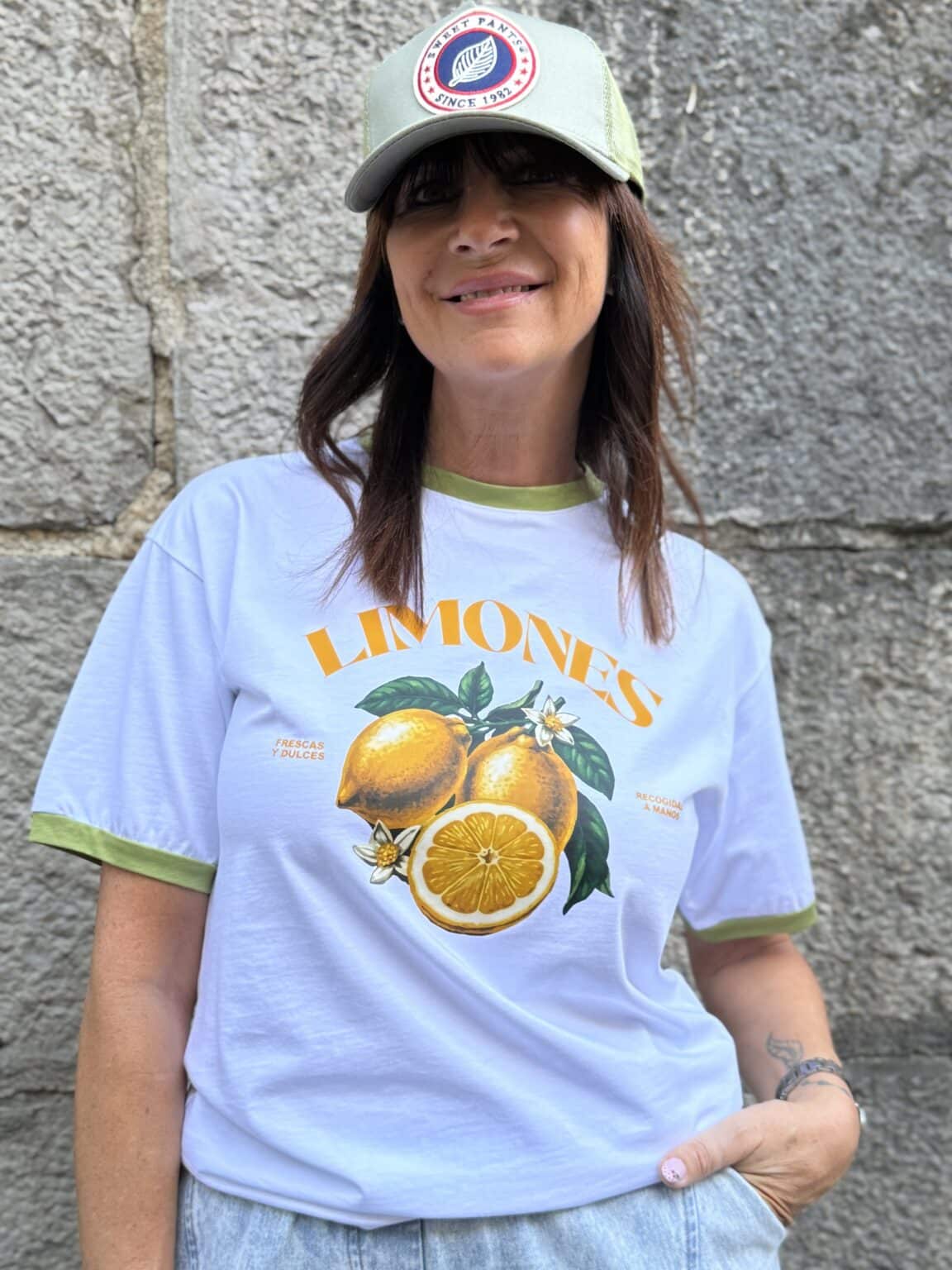 t shirt imprimé citrons dixie (ted)